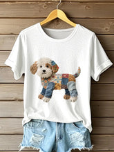 Frauen Welpen T-Shirt